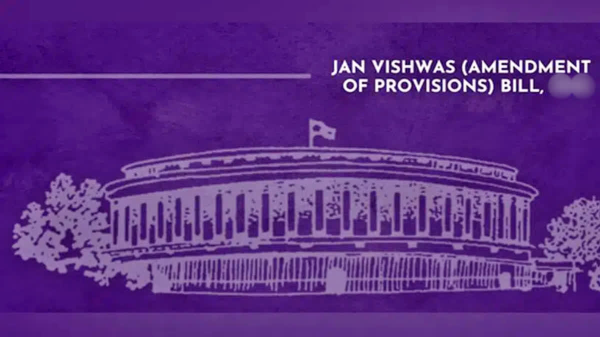 In a major development, Parliament on Wednesday cleared the Jan Vishwas Bill which seeks to promote ease of business by decriminalising minor offences through amendments in 183 provisions of 42 Acts. The Jan Vishwas (Amendment of Provisions) Bill, 2023 was passed by Rajya Sabha by a voice vote.