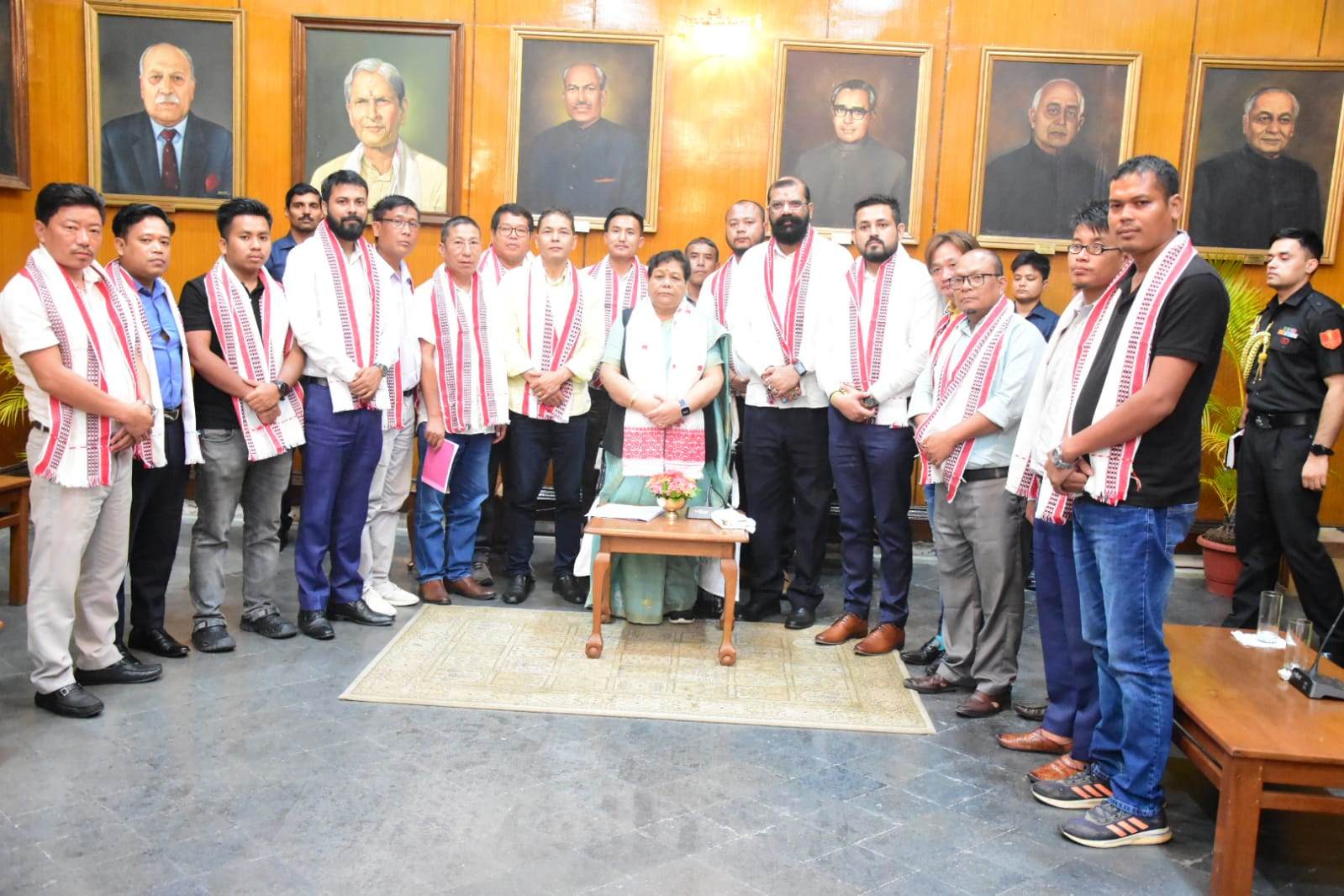 NESO Delegates Meet Manipur Governor