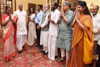 Oppn alliance Leaders 'India' meets the President today on Manipur Incident