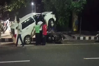 Car Accident in Visakhapatnam