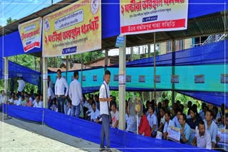 Power workers Protest in Lakhimpur