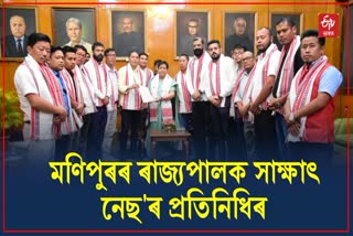 NESO Delegates Meet Manipur Governor