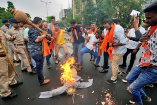 Haryana Chief Minister Manohar Lal Khattar on Wednesday appeared to disagree with his deputy over the cause of the communal violence that has killed six people as he sought four more companies of central forces to restore peace in the state.