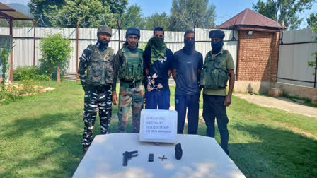 Two "hybrid terrorists" of Lashkar-e-Toiba (LeT) outfit were arrested from the Baramulla district of Jammu and Kashmir, police said on Wednesday.