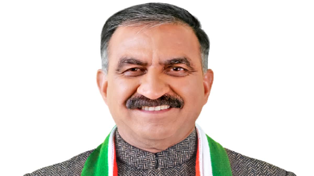 Himachal CM Sukhvinder Singh Sukhu