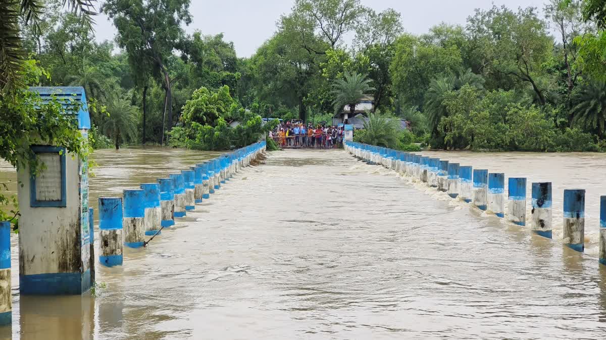 Heavy Rain Effect in Birbhum