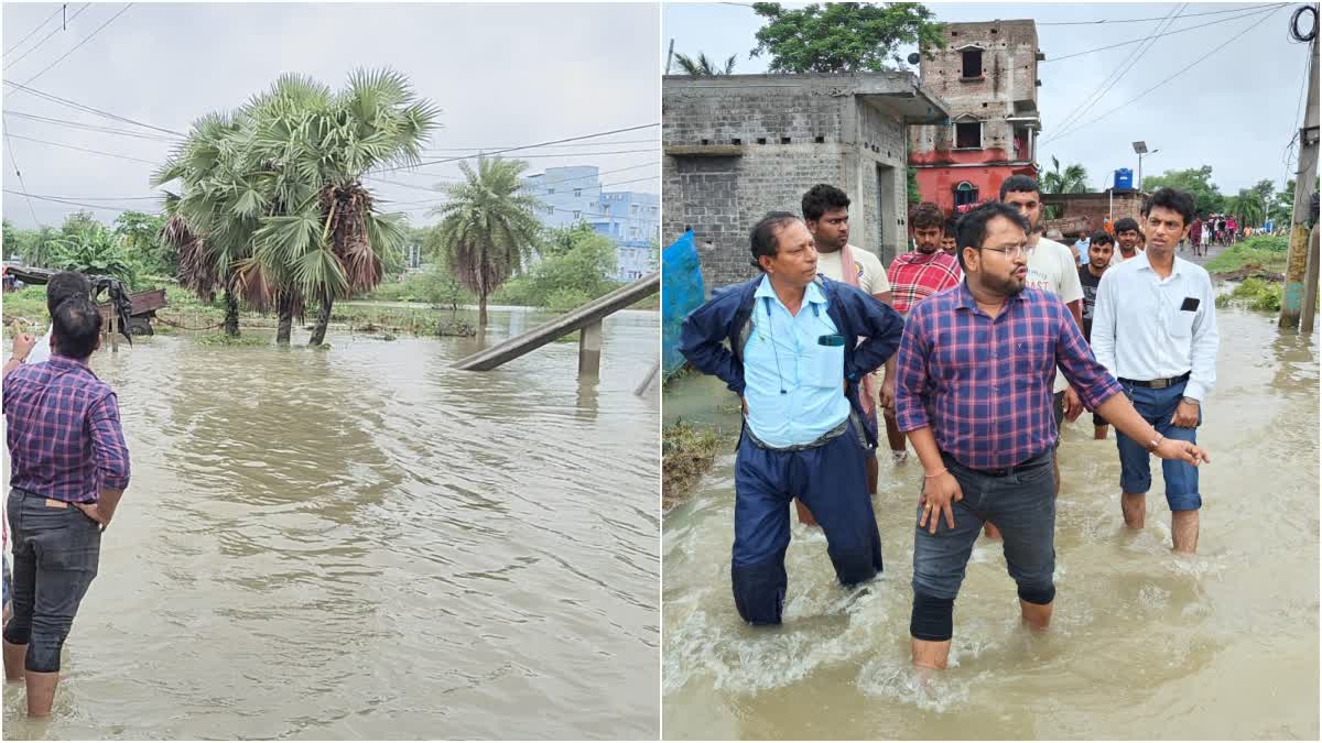 Bardhaman Waterlogging Situation