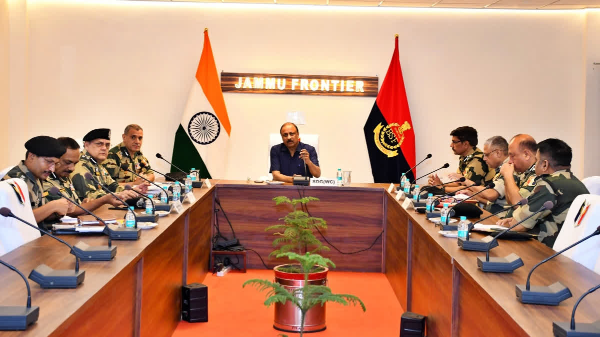 Surge in Terror Attacks: Special DG BSF Visits Jammu Frontier, Chairs Security Meet