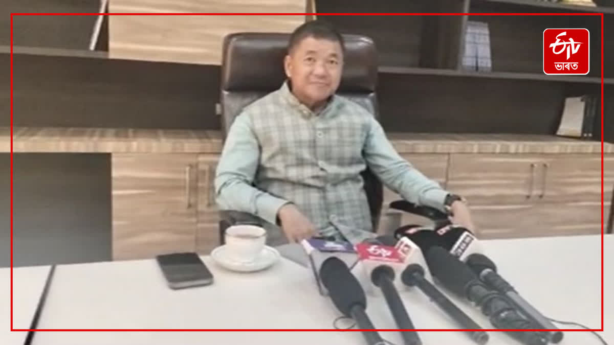 CEM Tuliram Ronghang react over Karbi Anglong Autonomous Council's Tax