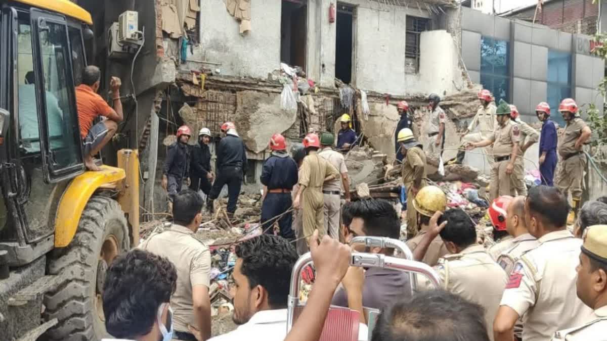 Delhi Building Collapse