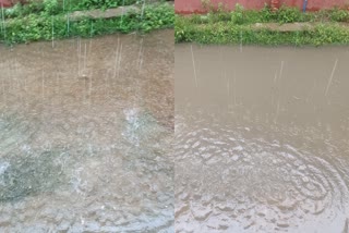 heavy rain in Deoghar