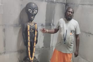 Tamil Nadu Man Builds Temple For 'Alien god'