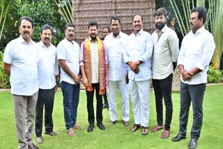 Gadwal MLA Bandla Krishna Mohan Reddy Meet CM Revanth Reddy