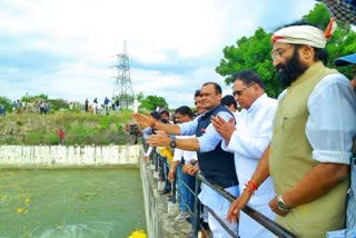 Minister Uttam Kumar Released Sagar Water