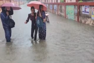 Heavy Rain In Dhanbad