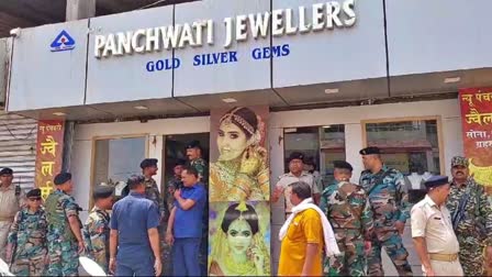 Robbery in jewellery shops