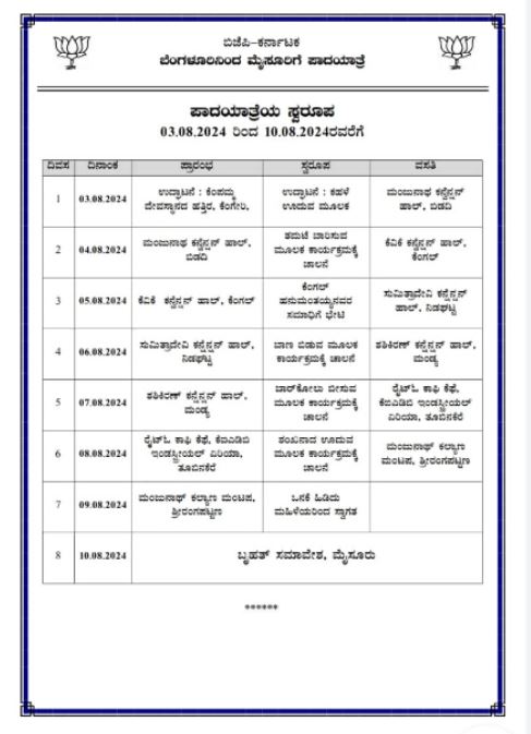 BJP State President BY Vijayendra  Route map ready  Cabinet Meeting Without CM  Bengaluru