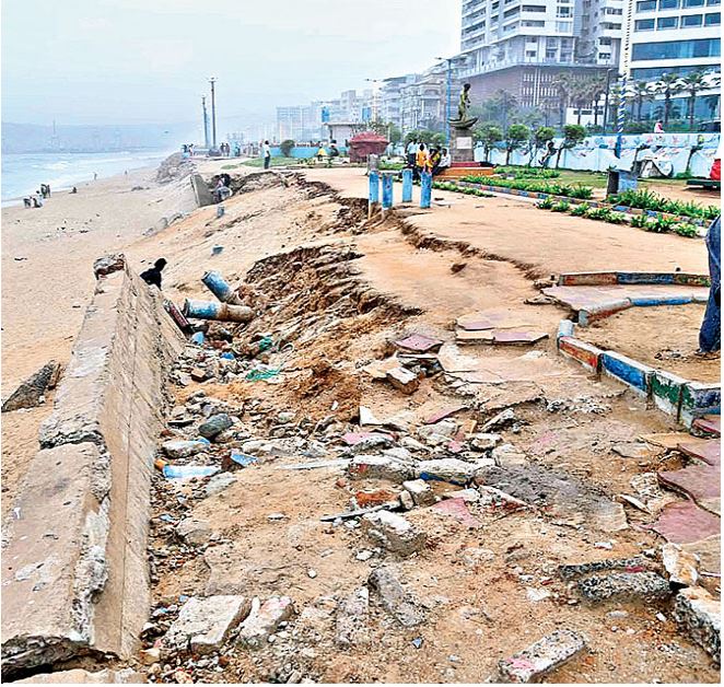 Rising Sea Levels In Visakhapatnam