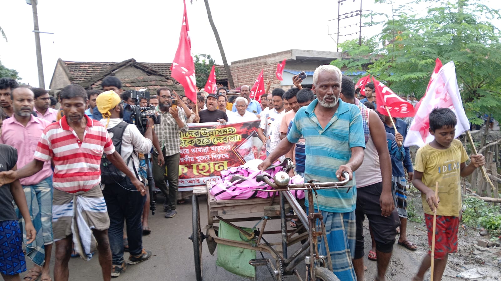 CPI(M) members rally seeking justice for Tamanna Khatun
