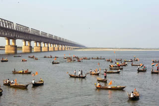 Digha Ghat, Ganga river [for representation]