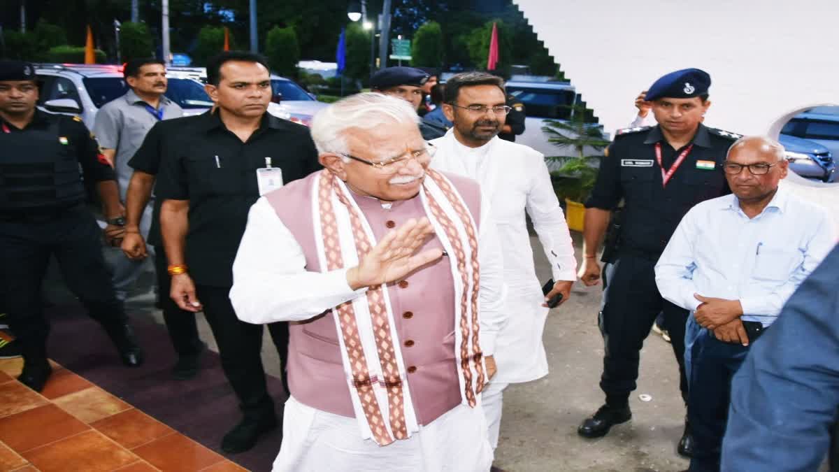 chief minister manohar lal visit to faridabad