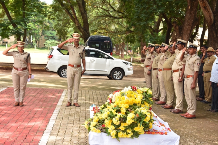 Davanagere Police Dog died