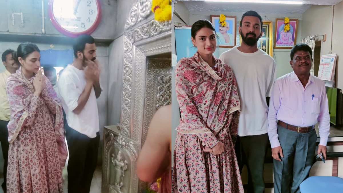 KL Rahul visit Ghati Subrahmanya Temple