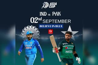 India vs Pakistan Match Preview Head To Head Asia Cup 2023  Asia Cup 2023  India vs Pakistan  India vs Pakistan Match Preview  India vs Pakistan Head To Head  ಭಾರತ ಪಾಕ್​ ಮ್ಯಾಚ್  ಏಷ್ಯಾಕಪ್​ನಲ್ಲಿ ಮೇಲುಗೈ ಸಾಧಿಸಿದವರು ಯಾರು  ಭಾರತ ಮತ್ತು ಪಾಕಿಸ್ತಾನ ನಡುವೆ ಜಿದ್ದಾಜಿದ್ದಿ  ಎರಡು ದೇಶಗಳ ನಡುವಿನ ಪಂದ್ಯ  ಉಭಯ ದೇಶಗಳ ನಡುವಿನ ಏಷ್ಯಾಕಪ್ ಹಣಾಹಣಿ  16ನೇ ಆವೃತ್ತಿಯ ಏಷ್ಯಾಕಪ್ ಪಂದ್ಯ  1984ರಲ್ಲಿ ಶಾರ್ಜಾದಲ್ಲಿ ಆಡಿದ ಮೊದಲ ಪಂದ್ಯ  ಭಾರತ ಕ್ರಿಕೆಟ್ ತಂಡ ಒಟ್ಟು 7 ಏಷ್ಯಾಕಪ್ ಗೆದ್ದಂತಾಗಿದೆ  India vs Pakistan Records