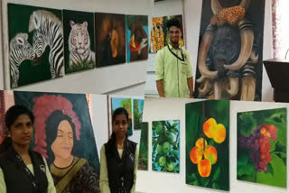 Different Art Center Students Exhibition  Different Art Center  gopinath muthukad  ഡിഫറന്‍റ് ആര്‍ട് സെന്‍ററിലെ വിദ്യാർഥികൾ  ഡിഫറന്‍റ് ആര്‍ട് സെന്‍റർ  ഓട്ടിസം  ചിത്ര പ്രദർശനം  തിരുവനന്തപുരം ചിത്രരചന പ്രദർശനം  ഗോപിനാഥ് മുതുകാട്  Art Exhibition  Thiruvananthapuram Art Exhibition