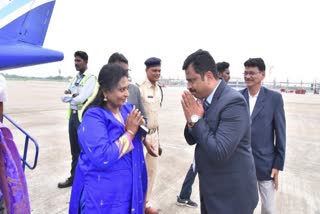 Telangana Governor Tamilisai Soundararajan visits to AP