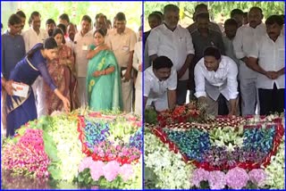 CM_Jagan_Paid_Tribute_to_YS_Rajasekhar_ Reddy