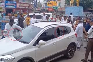 MP Balasouri and MLA Kodali Nani's followers attacks