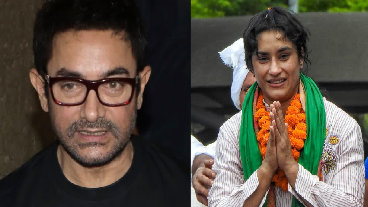 Aamir Khan speaks to Paris Olympics 2024 wrestler Vinesh Phogat lauds her stupendous fight fans ask about Dangal 2