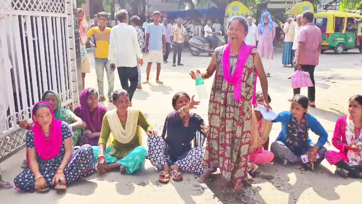 tribal women tried to commit mass suicide