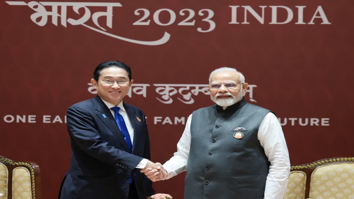 PM in a bilateral meeting with the Prime Minister of Japan