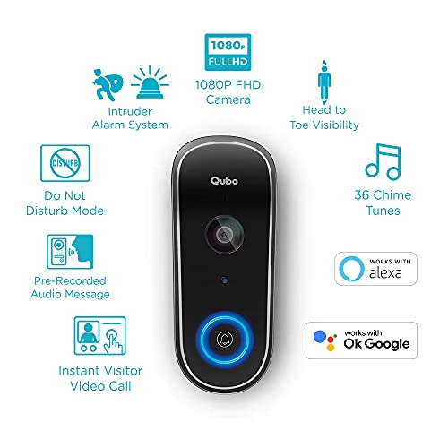 QUBO Smart WiFi Video Doorbell