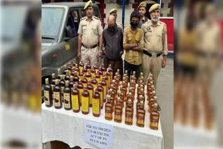 Two arrested, 70 Bottles of liquor seized in Pulwama: Police