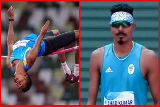 Indian athlete Nishad Kumar clinches silver medal in mens high jump