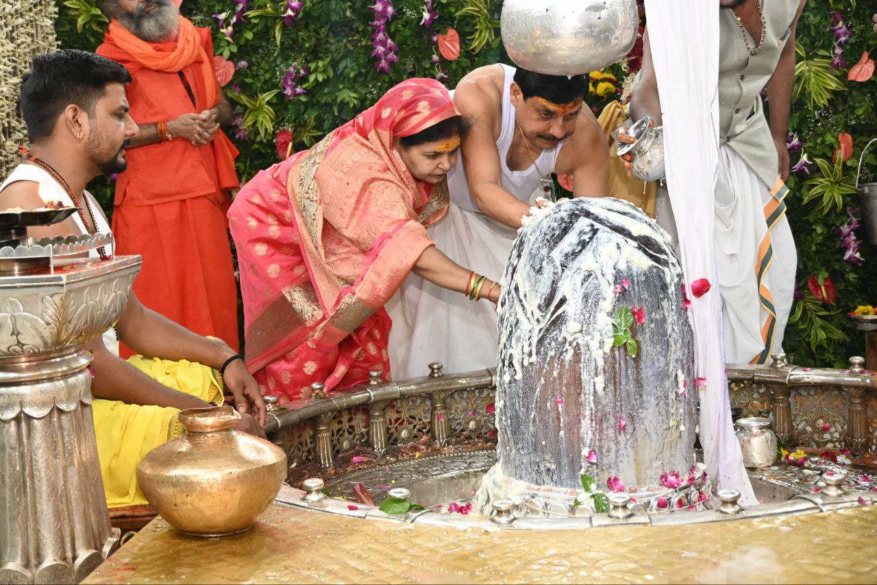 Mohan Yadav visit Mahakal temple