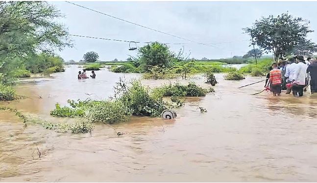 Heavy Rains in Telangana