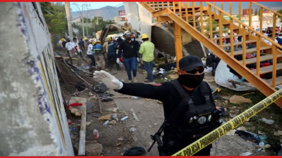 Truck Crash In Southern Mexico