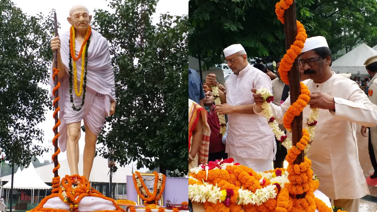 Bapu remembered in Ranchi on Gandhi Jayanti