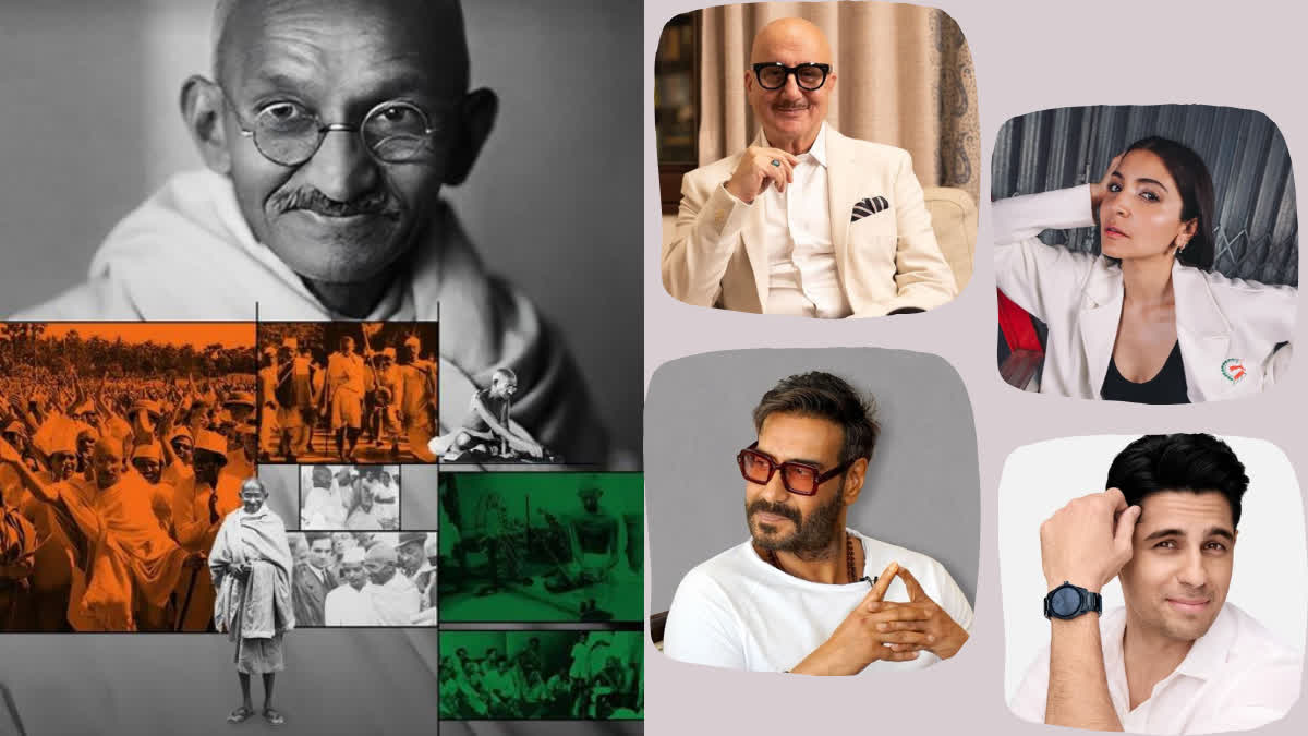 Celebs tribute on gandhi jayanti