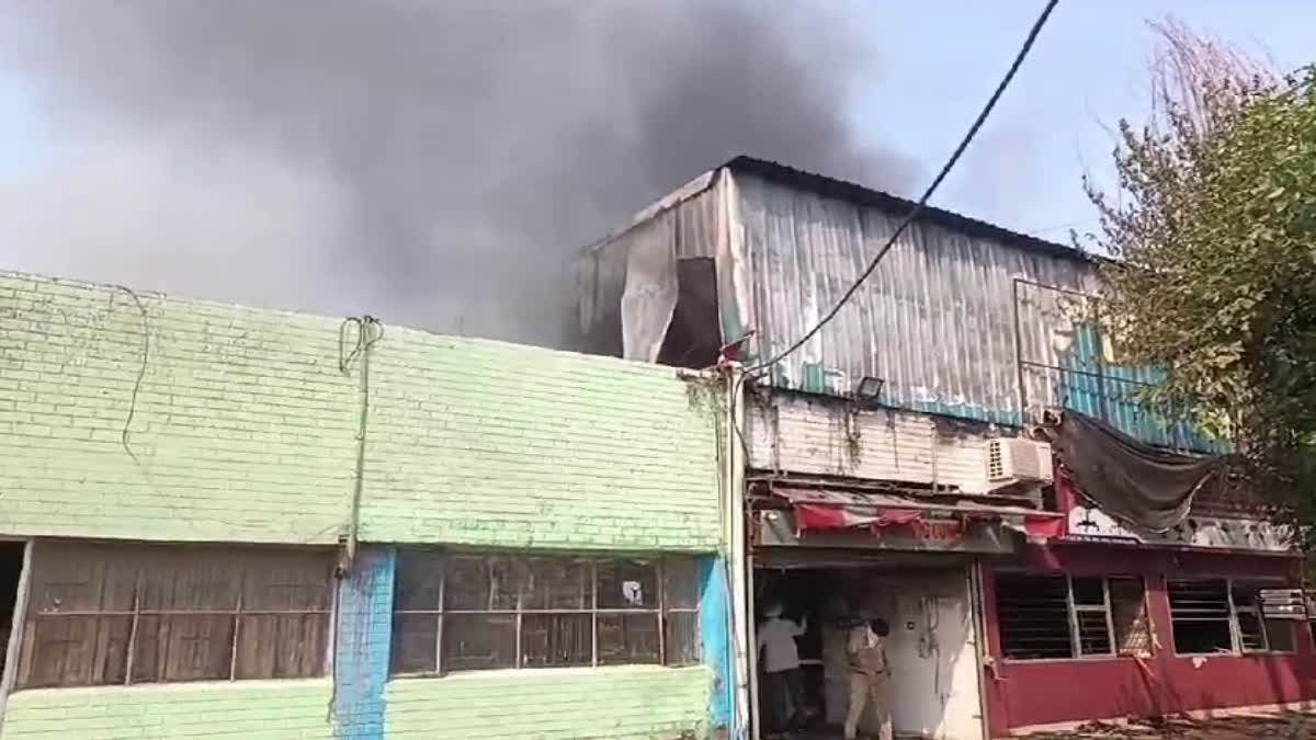Fire In Factory In Chandigarh