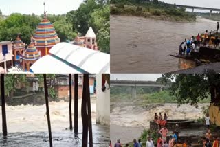Rajrappa Bhairavi river is in spate