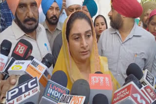 MP Harsimrat Kaur Badal targeted Congress and AAP In Amritsar