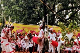 peoples performed Karma dance in Balrampur