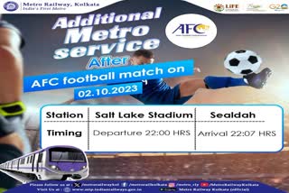 Special Metro for AFC Cup