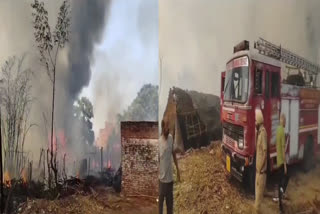 More than 50 slums were burnt to ashes in Sri Fatehgarh Sahib