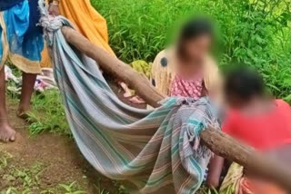 Amid all the talk of development and rapid connectivity in the country, a village in Maharashtra's Thane district, the current Chief Minister Eknath Shinde's constituency, lacks proper roads so much so that a pregnant woman had to deliver her baby in the open while she was being carried to the nearest healthcare centre.